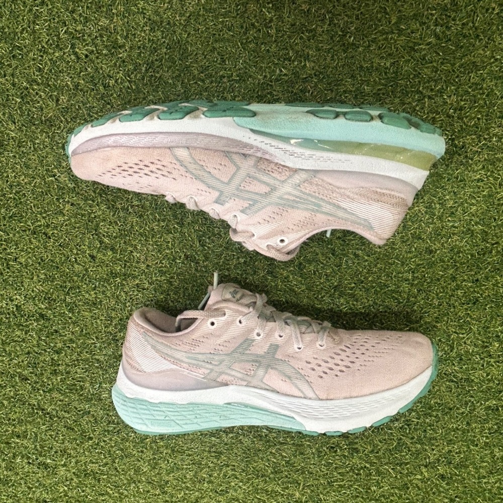 ASICS Gel-Kayano‎ 28 Womens Running Shoes Pink Mint Green 1012B047 Size 7